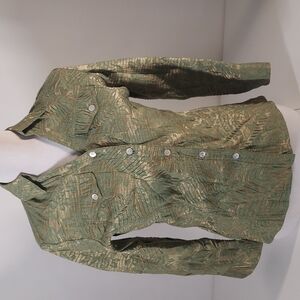 Scott Taylor Women Button Down Blouse  Size  Small